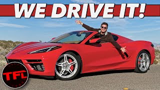 The 2020 Chevy C8 Corvette Stingray Goes From 060 MPH How Fast First Drive Review [upl. by Eikcaj]