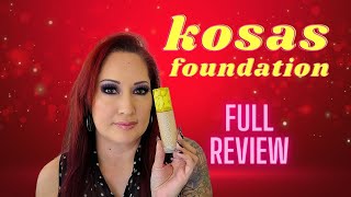 Kosas Revealer Skin Improving Foundation Full Review [upl. by Ecnadnac370]