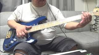 Bass Cover The SQUARE TRAVELERS 1984 [upl. by Aratahs130]