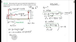 F12–23 Kinematics of a Particle Chapter 12 Hibbeler Dynamics Benam Academy [upl. by Lledniw]