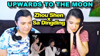 TEACHERS REACT  ZHOU SHEN x SA DINGDING  quotUPWARDS TO THE MOONquot [upl. by Ylro]