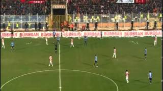 Adanaspor 11 Adana Demirspor 24022013 PTT 1 Lig 23 Hafta [upl. by Adnot]