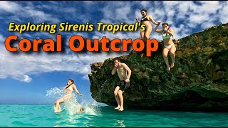 CAVE PELICANS FISH and more at the Coral Outcrop  Sirenis Tropical Varadero  Jan 2024 4K [upl. by Calendra]