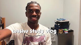 washu study vlog [upl. by Eninnaj]