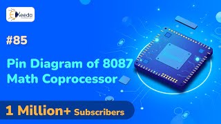 Pin Diagram of 8087 Math Coprocessor  8087 Math Coprocessor  Microprocessors [upl. by Astiram472]