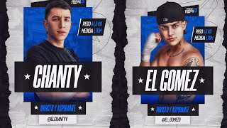 CHANTY VS EL GOMEZ  PELEA  2 STREAM FIGHTERS 3  WESTCOL [upl. by Nyladam]