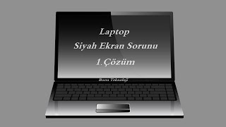 Laptop Çalışıyor Ama Ekran Gelmiyor Çözümü [upl. by Fotinas]