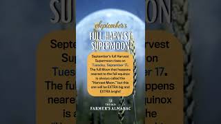 Septembers FULL HARVEST SUPERMOON [upl. by Fernandina]