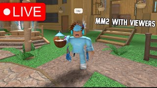 MM2 With Viewers  Giveaway 🔥 [upl. by Ennovyhc146]