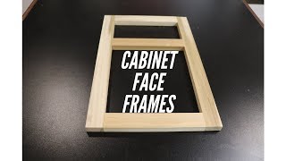 Cabinet Face Frames  Easy [upl. by Nileuqaj]