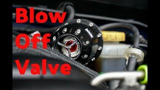 WRX HKSBlow Off Valve install [upl. by Onnem]