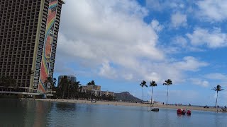 Hawaii  Oahu  Honolulu  Waikiki  Hilton Hawaiian Village walking tour 4K [upl. by Rowena]