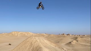 Jumping Massive Ramp At Ocotillo Wells [upl. by Attennek]