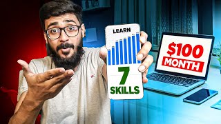 7 Easy Skills To Earn 100Month  Start Earning Online Doing Freelancing [upl. by Atalayah]