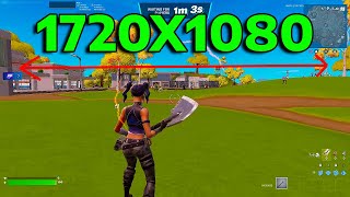 How To Get Stretched Resolution in Fortnite Chapter 2 Remix FASTEST TUTORIAL [upl. by Niar]