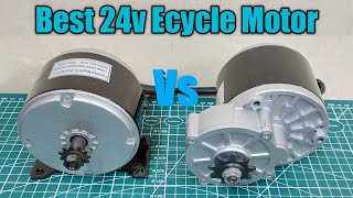 My1016 Vs My1016z2 Electric Cycle motor 24v 250watts Comparison Difference Video [upl. by Goulette376]