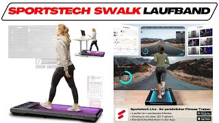 Sportstech sWalk Laufband im TestVergleich 2024 🥇HeimtrainerTestsieger gut und günstig [upl. by Wiburg]