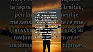 Une chose que jaime chez moi motivation shorts discipline citation determination inspiration [upl. by Lemhar]