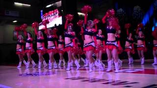 Calgary Stampeders Outriders Cheer Extravaganza Grey Cup 2015 [upl. by Athene]