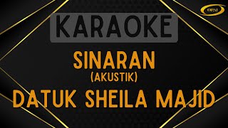 Sheila Majid  Sinaran Akustik Karaoke [upl. by Ontina]