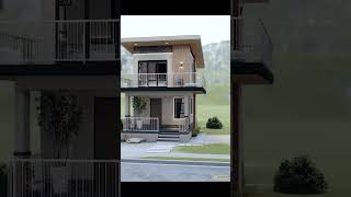 2 STOREY HOUSE DESIGN simplehousedesign casa tinyhouse modernhouse [upl. by Abla]