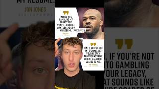 THE reason Jon Jones WONT fight Tom Aspinall😳 [upl. by Aynatal]