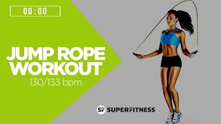 30Minute Jump Rope Workout 130133 bpm32 count [upl. by Welcher]