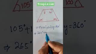 Trapezium ka solution maths trending trendingshorts [upl. by Eneleuqcaj]