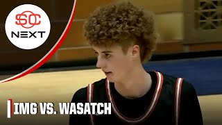 IMG Academy vs Wasatch Academy  Nike EYBL Scholastic Showcase  Full Game Highlights [upl. by Wehttam]