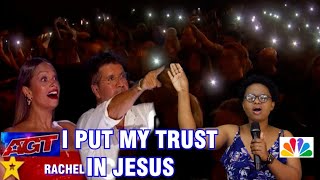 Simon Cowell astonished by Rachels worship performance quotyou are all mattersquotFANTASY TEAM 2024 [upl. by Yasdnil]