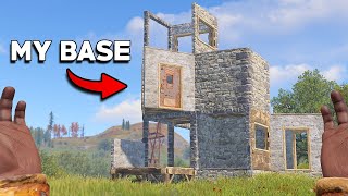 I Lived In a FAKE Base In RUST [upl. by Crary]