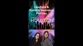 Housing Houston  Landlord amp Renters Insurance Policies [upl. by Fasto]