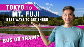 How to Get from TOKYO to MT FUJI Kawaguchiko 5 Lakes by Bus or Train [upl. by Searle]