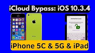 FREE Untethered Bypass iPhone 55CiPad 4 iCloud Bypass iOS Version 10331034 [upl. by Mcclenaghan]