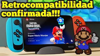 Nintendo confirma la RETROCOMPATIBILIDAD para la Nintendo Switch 2 [upl. by Albur]