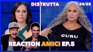 La Guru della Danza  Reaction Amici ep5 [upl. by Ebbarta834]