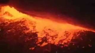 Spectacular footage from above the volcanic crater [upl. by Aicital853]