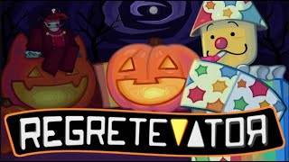 ROBLOX Regretevator Halloween Update Longplay [upl. by Arannahs]