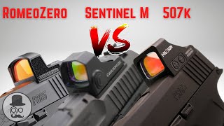 Holosun 507k vs Sig Sauer Romeo Zero vs Swampfox Sentinel M  Showdown [upl. by Cicenia]