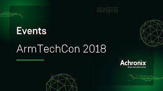 Achronix VP of Marketing and Strategic Planning Steve Mensor at ArmTechCon 2018 [upl. by Kcirtap]