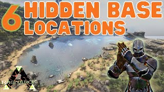 6 Best Hidden Base Locations on Ragnarok  Ark Survival Evolved [upl. by Hartfield]