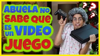 Daniel El Travieso  Abuela No Sabe Que Es Un Video Juego [upl. by Sadirah571]