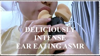 DELICIOUS INCREASING INTENSITY EAR EATING ASMR l Customized for Manny✨ eareatingasmr notalking [upl. by Lierbag736]