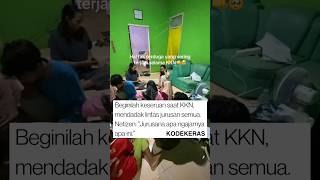 BEGINILAH KESERUAN SAAT KKN LINTAS JURUSAN anakkuliah dosen skripsi mahasiswa wisuda wisuda [upl. by Streeto868]