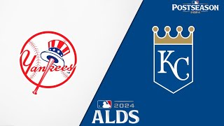 🔴MLB The Show 24 🔴ll New York Yankees vs Kansas City Royals ll ALDS 2024 ll Postseason [upl. by Ahsilahk]