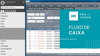 Fluxo de caixa no IXC Provedor [upl. by Irret448]