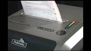 Fellowes Paper Shredders Jam Proof Technology Demonstration [upl. by Yelssew]