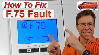 How to Fix F75 on a Vaillant amp GlowWorm Boiler Plus Why Your Boiler is Tripping Out with F75 [upl. by Haida]