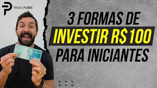 Melhores Investimentos para Iniciantes R100 [upl. by Saphra991]