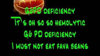 G6PD deficiency song [upl. by Botzow253]